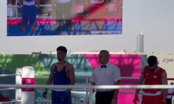 الملاكم العراقي علي قاسم، يتأهل لنصف نهائي دورة ألعاب التضامن الإسلامي بعد فوزه على منافسه الإيراني بنتيجة 5-0